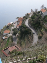 The road to Agerola