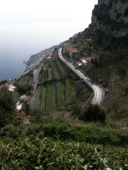 The road to Agerola